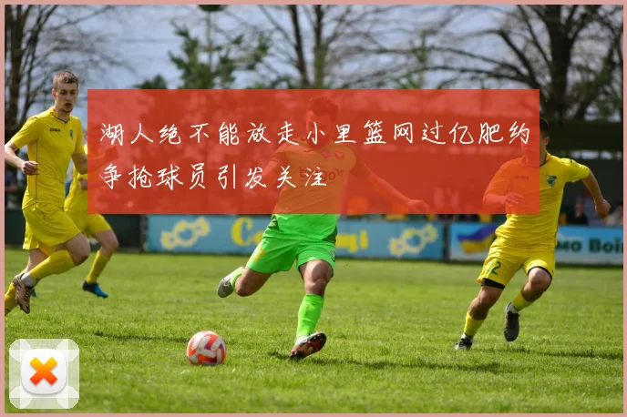 湖人绝不能放走小里篮网过亿肥约争抢球员引发关注